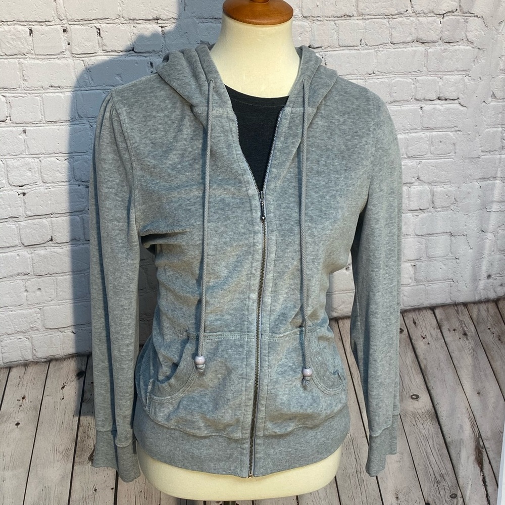 True Grit velour zip up jacket